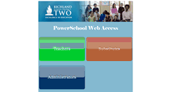 Desktop Screenshot of powerschool.richland2.org